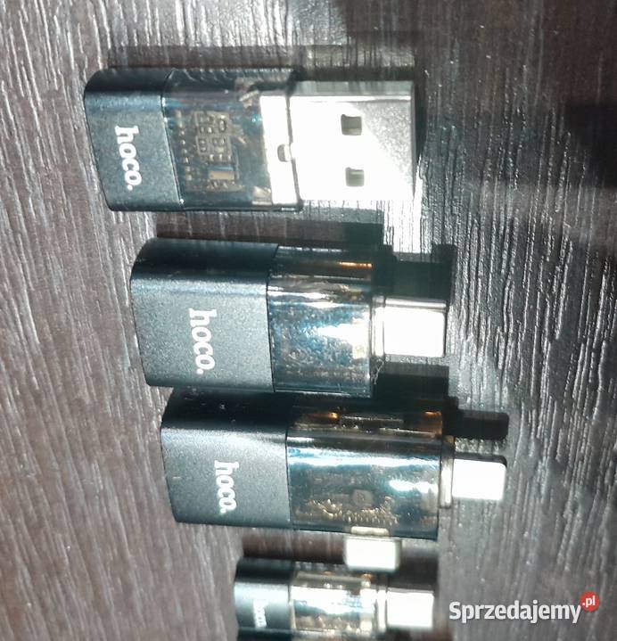 Małe adaptery Hoco Lightning USBA USBC małopolskie sprzedam