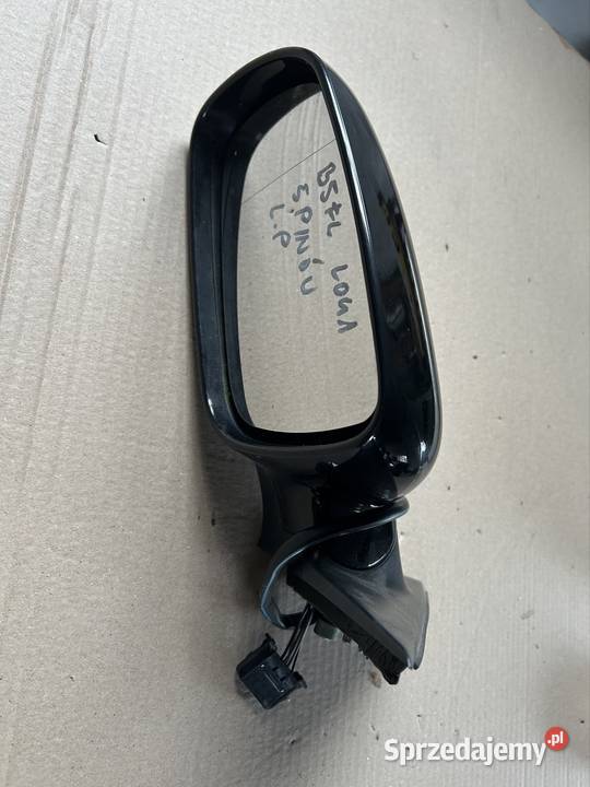 Lusterko kierowcy Passat b5 b5fl czarne LO41 Grudziądz sprzedam