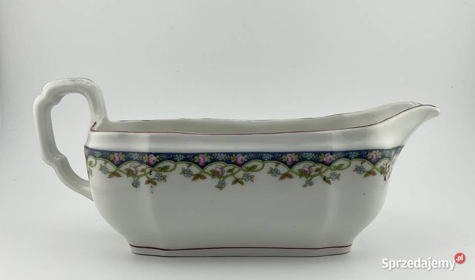 Sosjerka porcelanowa OEPIAG Dallwitz antyk Art małopolskie