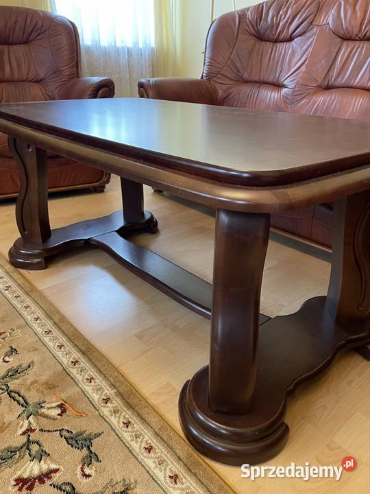 Ława drewniana niski stół Stoliki kawowe i ławy Olsztyn