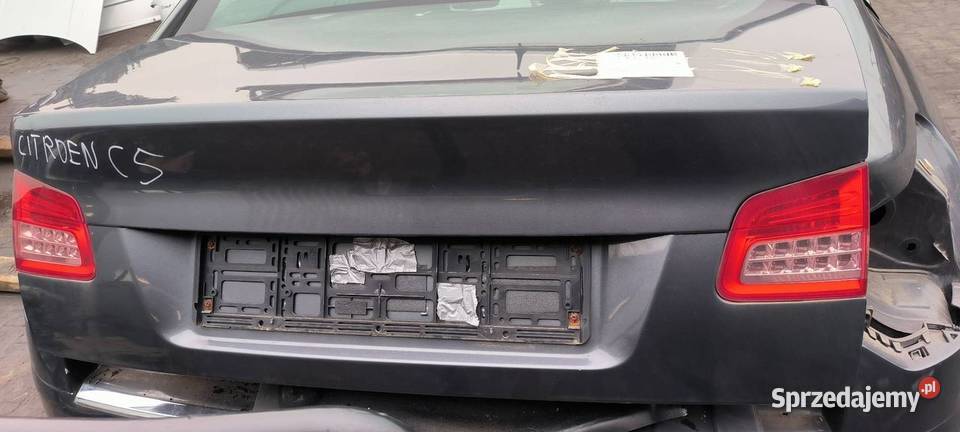 KLAPA CITROEN C5 osobowe Motoryzacja Lipno