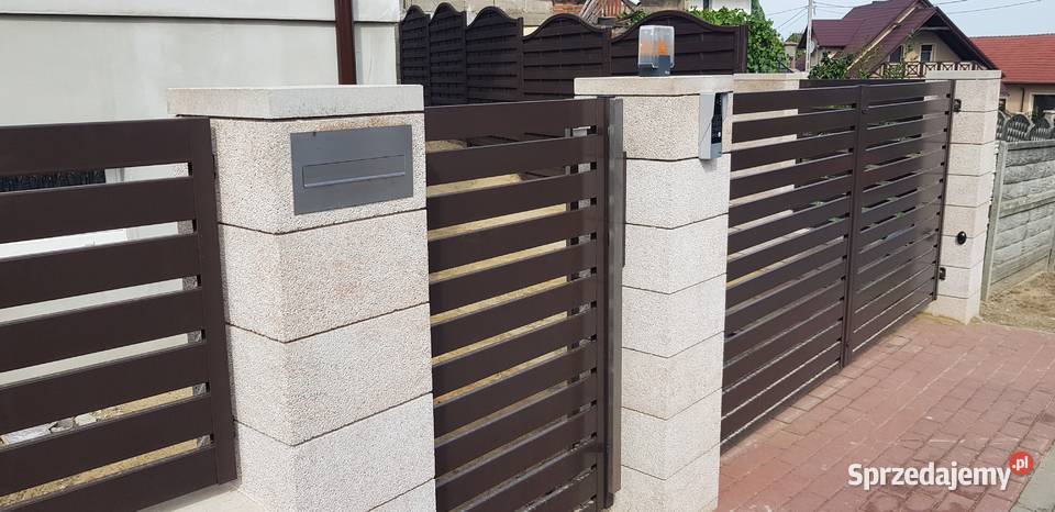 Brama skrzydłowa 500x120 MASTER 83 ogrodzenia Bramy wielkopolskie sprzedam