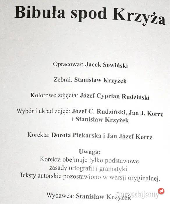 Bibuła spod Krzyża Jacek Sowiński Chełm