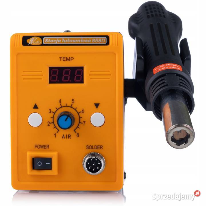 Stacja Lutownicza HotAir Rosfix 858D 700W 3