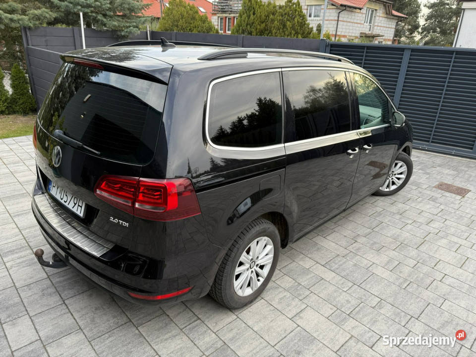 Volkswagen Sharan 20 TDI 150 7 Osób Nowy Rorząd Sharan Przeźmierowo