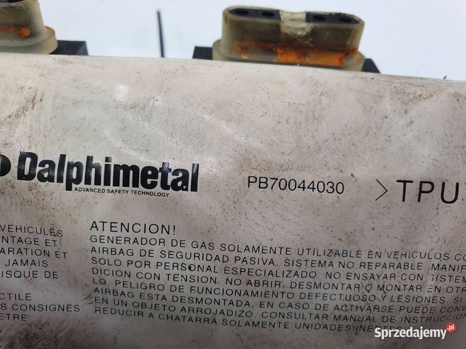 PODUSZKA AIRBAG FIAT GRANDE PUNTO 00517541130 Części samochodowe Lipno