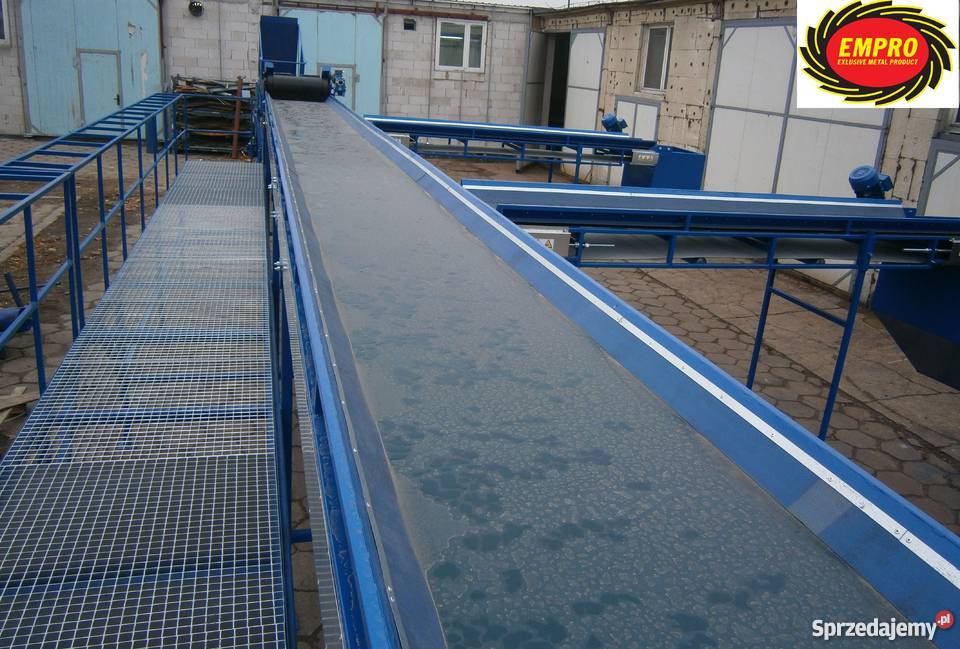 segregacja stół przebierczy przenośnik taśmociąg Zielniki