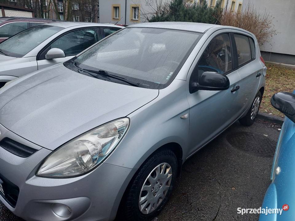 Hyundai i20 2009r 176przebiegu5 drzwi śląskie Dąbrowa Górnicza