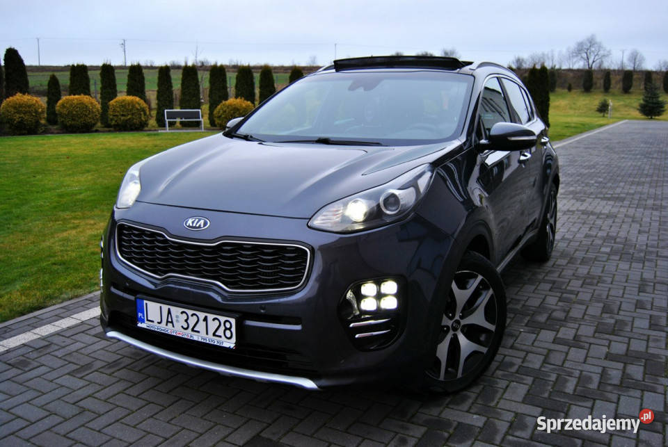 Kia Sportage GTline Kamera cof SKÓRA LEDY GPS elektrochrom. lusterko wst. Modliborzyce