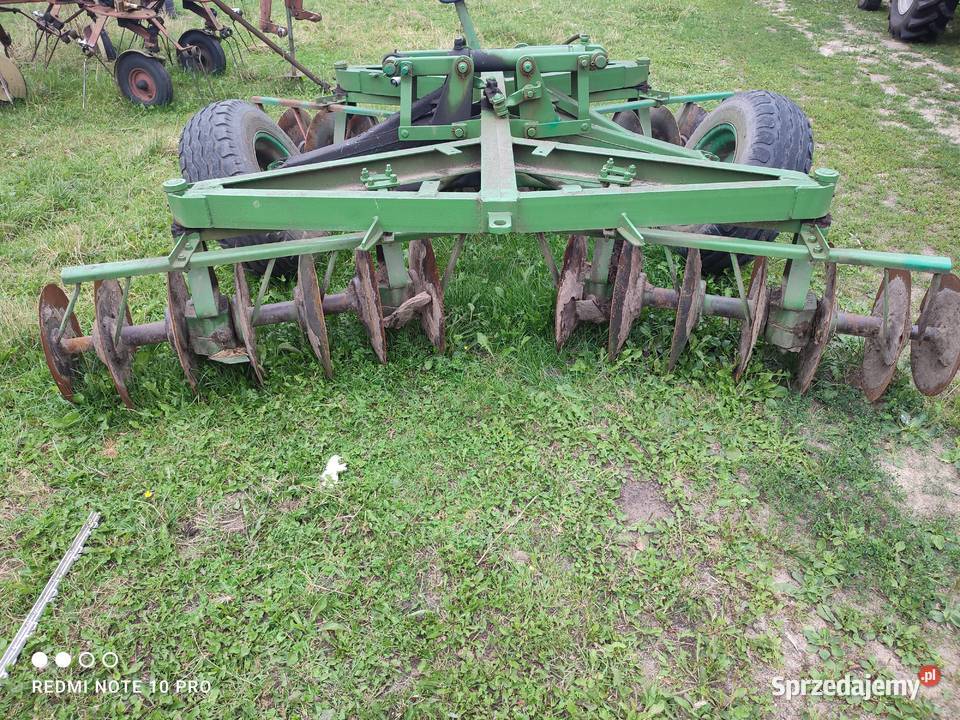 Talerzówka na kołach 28m nieuszkodzony Gąsocin