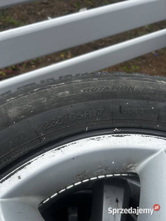 Koła 17 5x1397 Kia Sorento I z oponami zima Łuków sprzedam