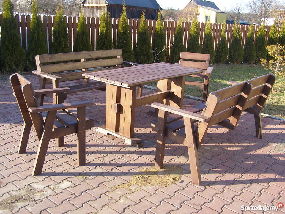MEBLE OGRODOWE RÓŻNE WZORY WYPRZEDAŻ POSEZONOWA Wąchock