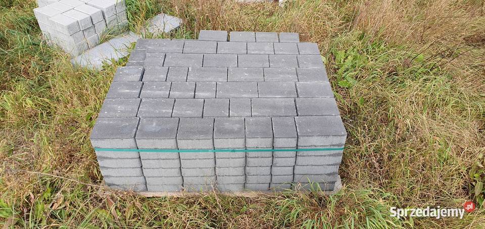 Kostka brukowa KAMAL K30 ANTRACYT 17m2 Wągrowiec