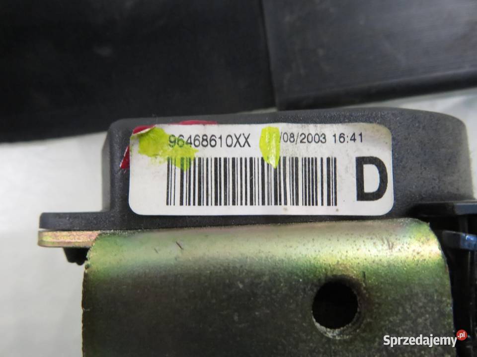 PAS PRAWY PRZEDNI PEUGEOT 206 96468610XX