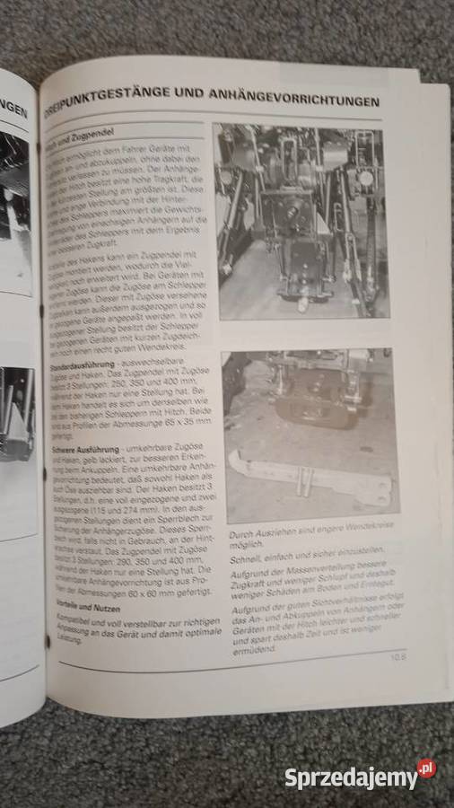 Instrukcja obsługi ciągnika MF 4200 Massey