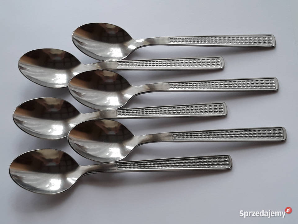Łyżeczki do herbaty KROPECZKI kropki FNS Sztućce Dąbrowa Górnicza sprzedam