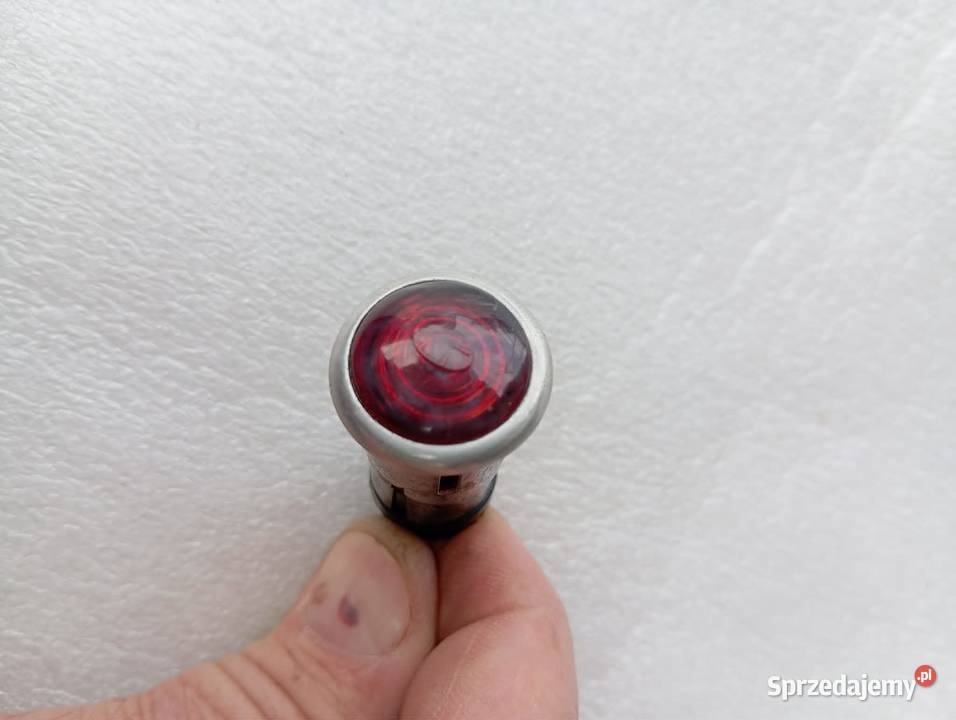 LAMPA KONTROLKA WYPUKŁA DNIEPR MT URAL MW Układ elektryczny, zapłon Niemodlin