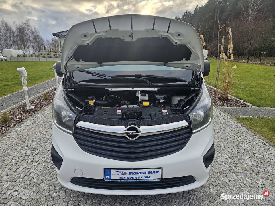 OPEL VIVARO LONG SalonPL 1WŁ 2017r 16CDTI wielofunkcyjna kierownica Sieradz