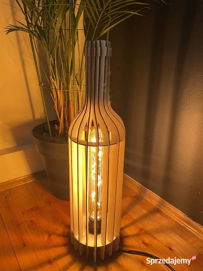Abażur drewniany lampa dekoracyjna w kształcie Abażury i klosze Tarnów