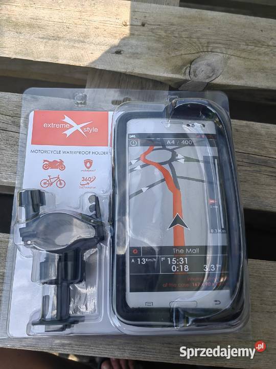 Motocyklowy uchwyt na telefon Wisła