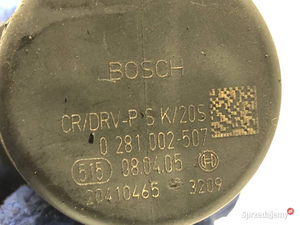 CZUJNIK CIŚNIENIA PALIWA OPEL ASTRA H 0281002507 podkarpackie