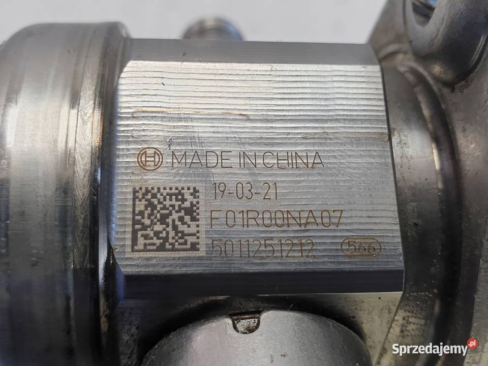 MG ZS 15 TGi POMPA WTRYSKOWA paliwa F01R00NA07 Rudka