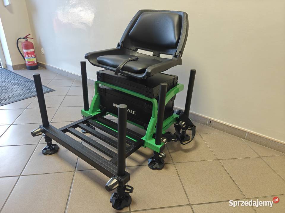 Mistrall X6 fotel obrotowy wędkarski NOWY kosz Międzyrzecz