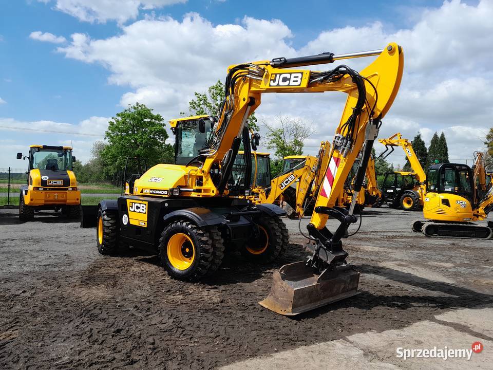 KOPARKA KOŁOWA 12 TON JCB HYDRADIG 110W TEREX Krotoszyn