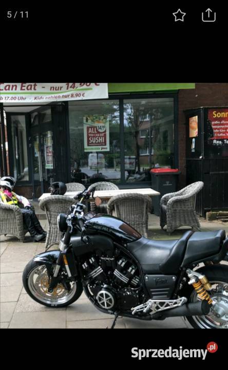 Yamaha V 1200 Black chopper Wałcz
