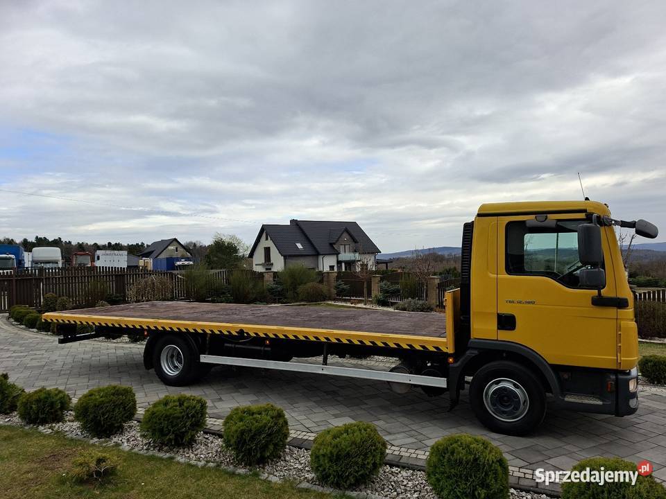 Man tgl 12180 euro 5 bez adblu laweta platforma świętokrzyskie Kielce sprzedam