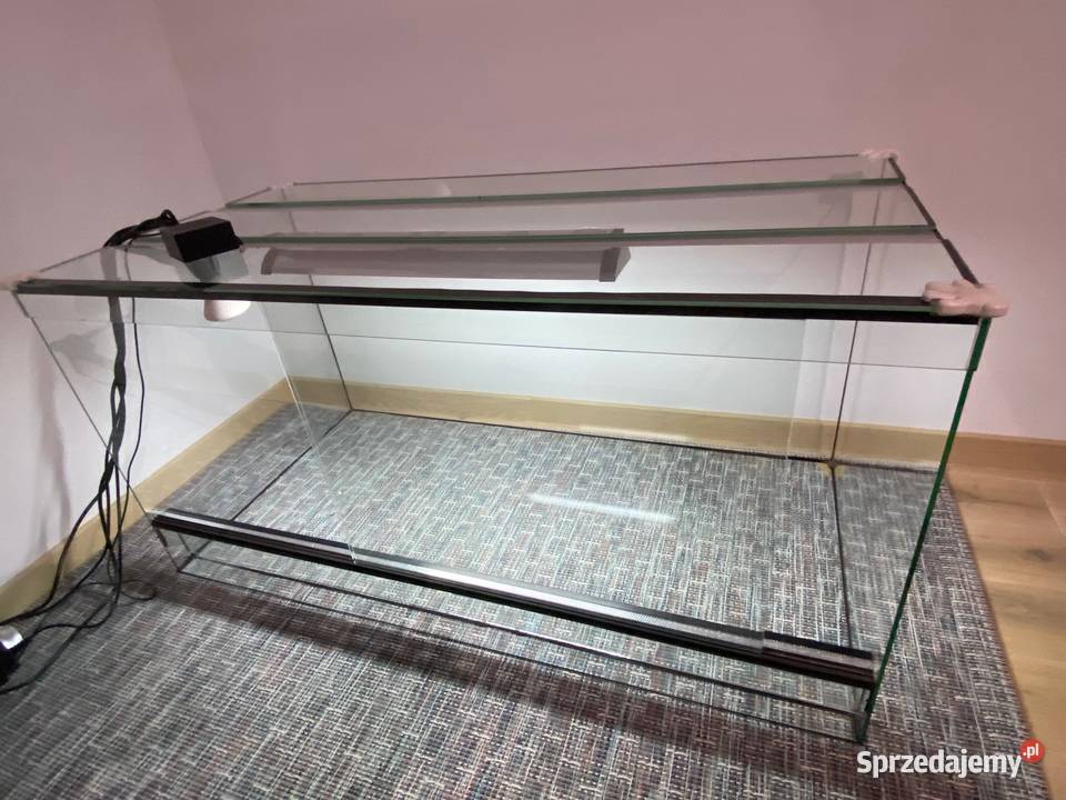Terrarium 120 x 60 x 60 Szklane Ząbki
