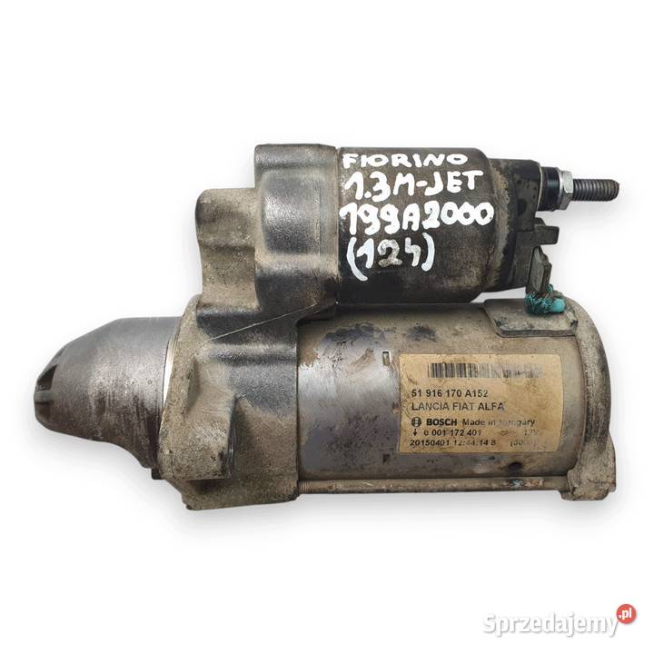 ROZRUSZNIK Fiat Fiorino 13 Multijet 51916170 Chełm sprzedam