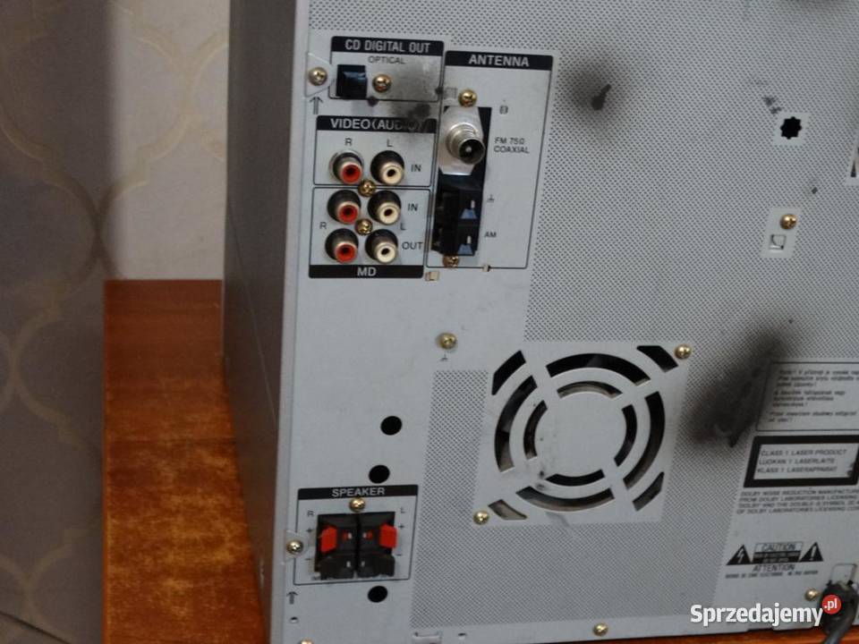 Wieża Sony HCDRXD9 mocna WYSYŁKA Jasło