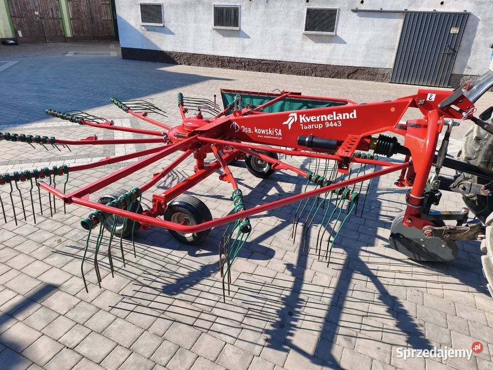 Zgrabiarka KVERNELAND taarup 9443 szerokość 4 Kverneland
