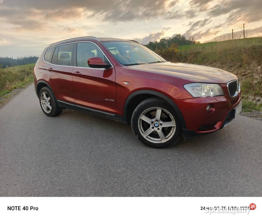 BMW X3 F25 nieuszkodzony X3 sprzedam
