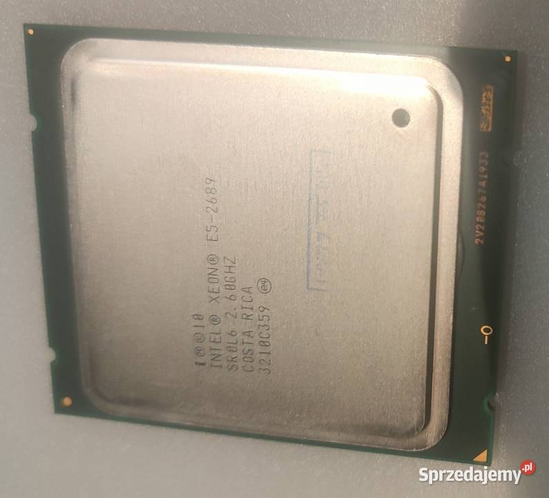 Intel Xenon 2698 26Ghz x8 boost 36 s2011 Xeon Staszów