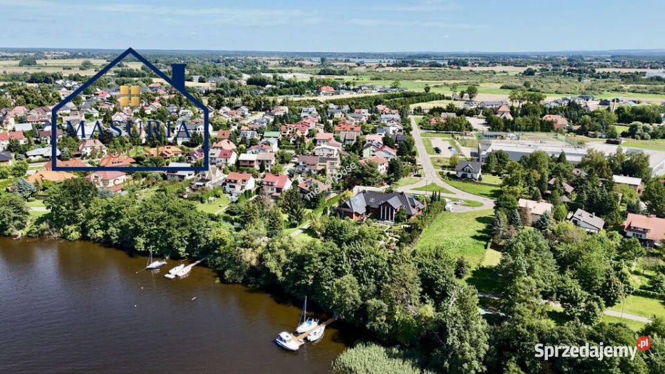 Komfortowy dom w pierwszej linii Jezioraka cegła sprzedam