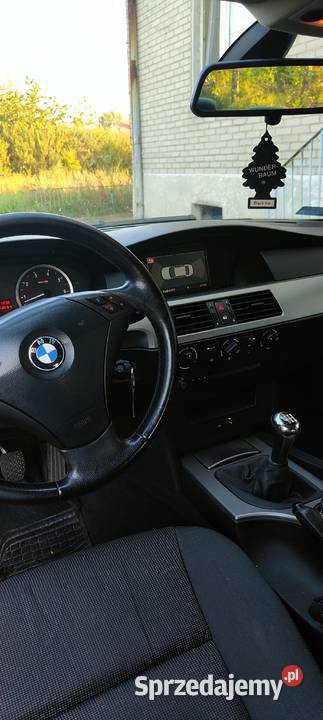 BMW E60 BenzynaGaz 170KM Seria 5 łódzkie Łanięta