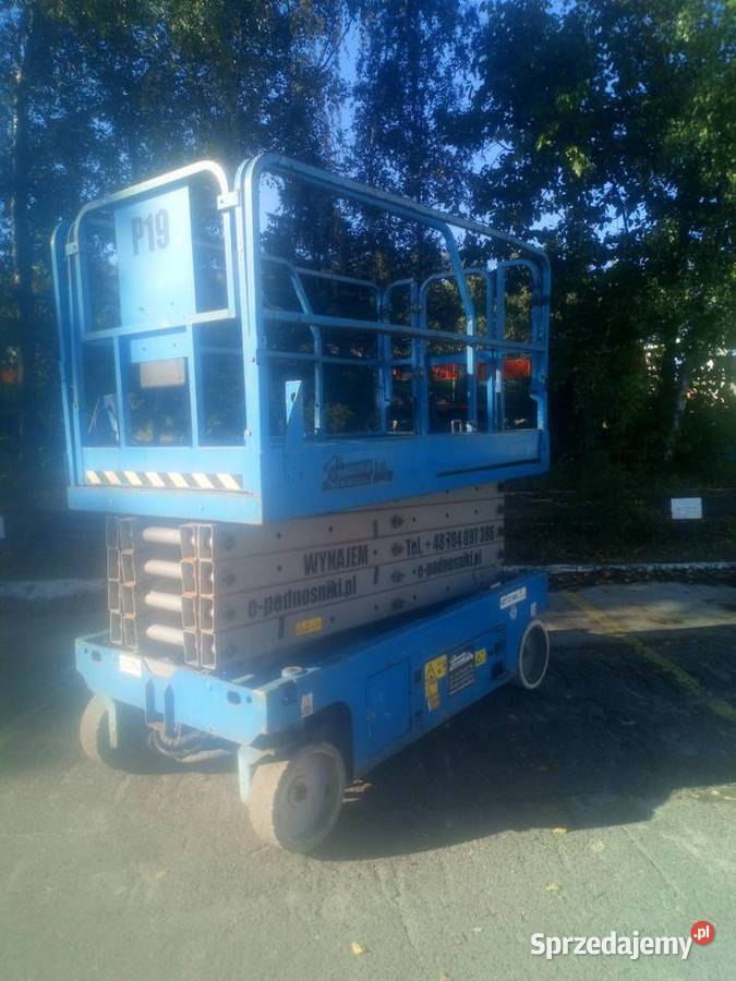 Podnośnik nożycowy GENIE GS3246 SPRZEDAM Dźwigi, podnośniki