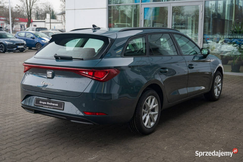 Seat Leon Sportstourer Style 15 TSI 115 IV 2020 Rok produkcji 2026 Łódź