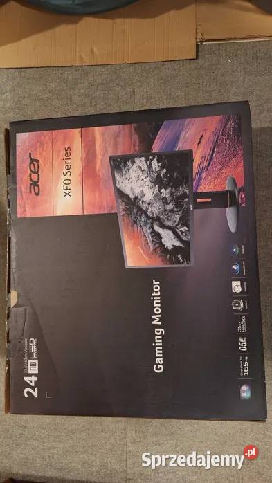 Monitor gamingowy Acer 165 Hz stan idealny śląskie Mysłowice