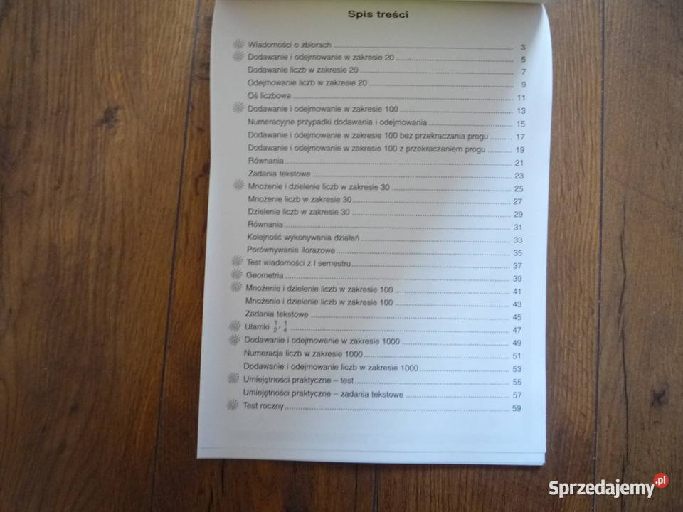Matematyka testy klasa 2 Utrwalamy i sprawdzamy Szczecin sprzedam