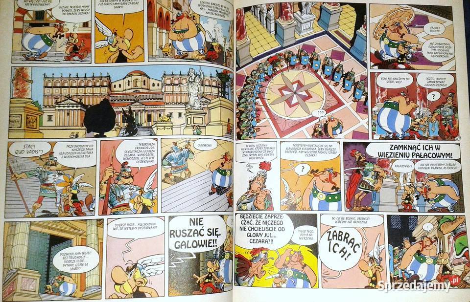 Asterix Laury Cezara Rene Goscinny Albert Uderzo lubelskie