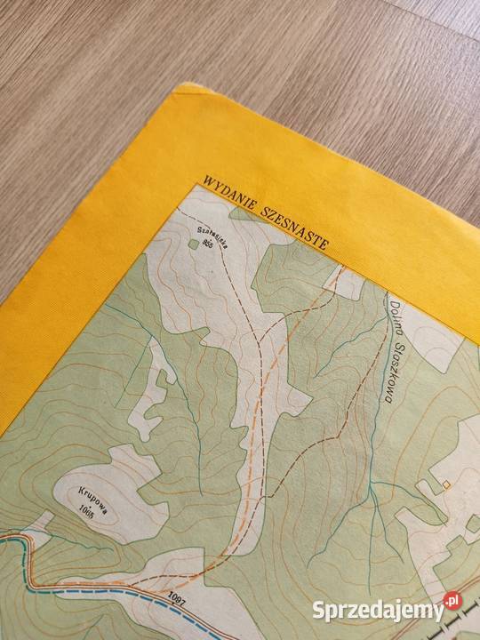 Tatrzański Park Narodowy Mapa Turystyczna Plan miękka