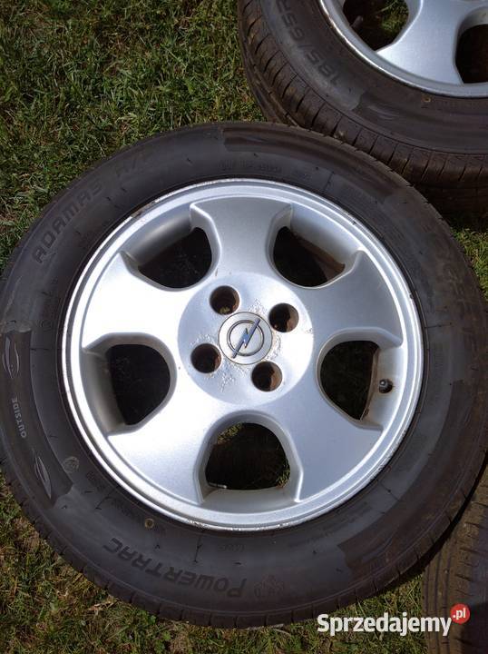 Koła aluminiowe Opel Astra 2000r Nowe opony Słubice