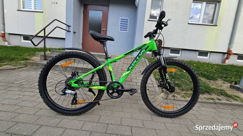 Kellys Mark 50 rama alu 124 koła 24 hamulce Łask