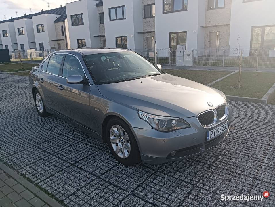 BMW E60 M54B22 Xenon Klima Nawigacja Skóry 250000km Poznań sprzedam