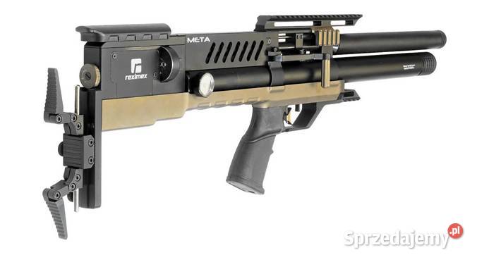 Wiatrówka PCP Reximex Meta Bronze 635 mm z Sporty strzeleckie i myślistwo Trzcianka