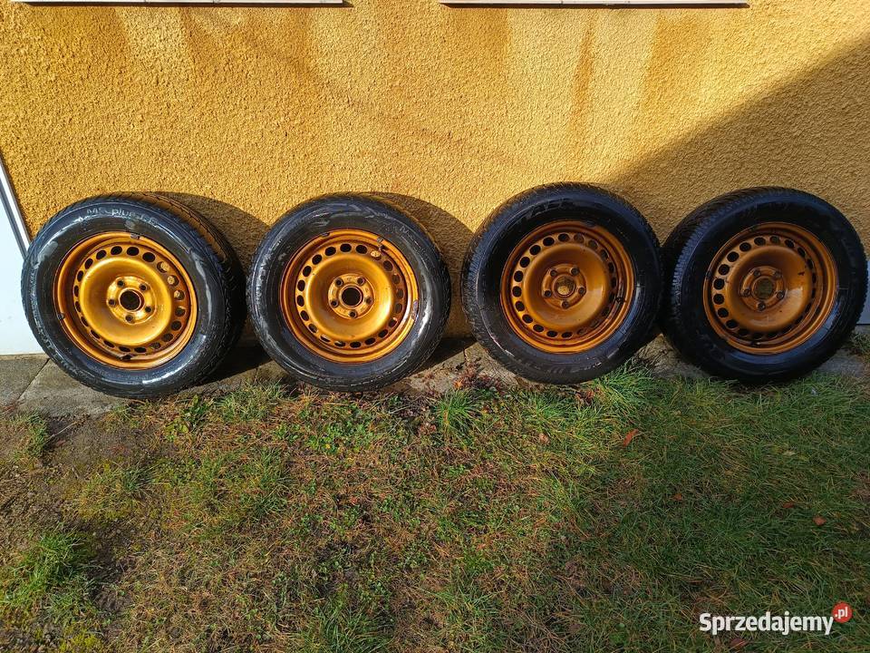 Felgi stalowe z oponami zimowymi Audi Średnica 15" Wałbrzych