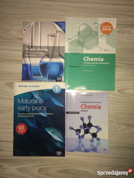 Książki do matury BIOLCHEM lekarski medycyna Książki i Podręczniki